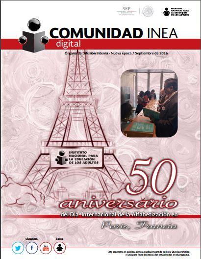 Publicaciones Digitales COMUNIDAD INEA Revista de tradición en el Instituto y que en esta nueva etapa es en formato digital.