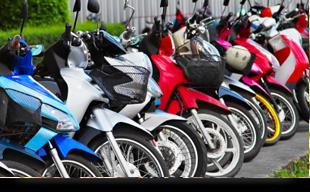 En España, el número de motocicletas llega a los 5.000.000 de unidades.