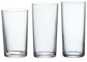 5. 10 Juego de Vaso de cristal para agua Juego de vaso de cristal para agua de seis piezas, de superior calidad 10-