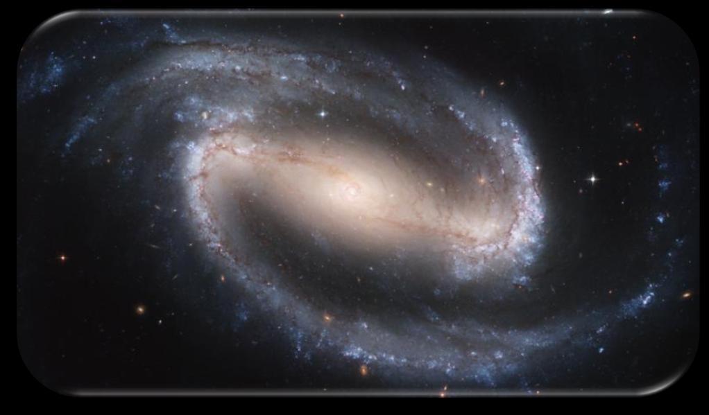 Imagen: NASA / ESA Las galaxias están formadas por: Enormes agrupaciones de estrellas que a su vez poseen sistemas planetarios.