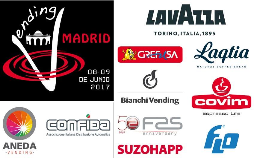 INTERNACIONAL VENDING MADRID YA TIENE LOS PRIMEROS PATROCINADORES LAVAZZA como Gold sponsor y BIANCHI, COVIN, FAS, LAQTIA, GREFUSA, SUZOHAPP y FLO como Silver sponsor son los primeros patrocinadores