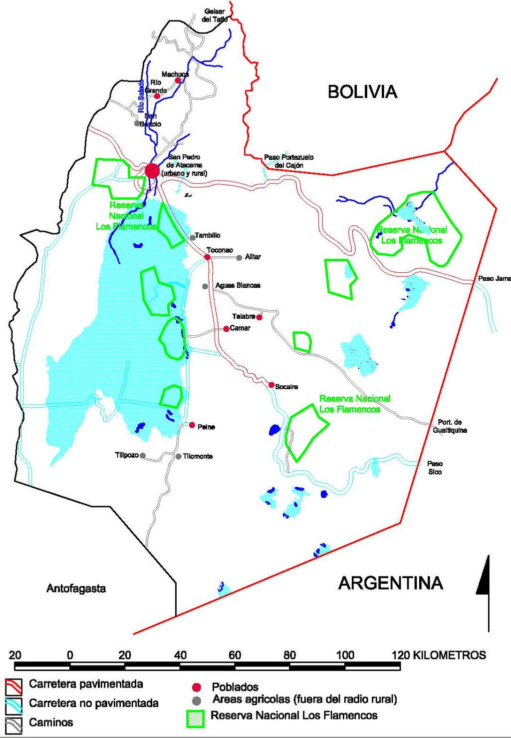 4 SITUACION DE LA CONECTIVIDAD ECOLÓGICA conjunto de reservas naturales distribuidas en todo el territorio de la comuna, conformando islas de reservas.
