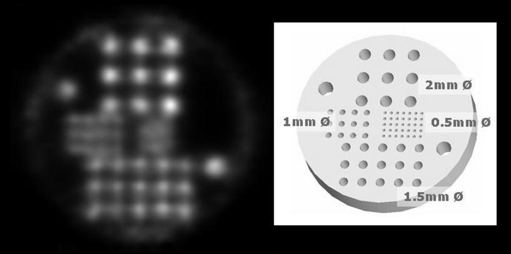 Diseño y primeros resultados de una cámara PET para animales pequeños basada en cristales LYSO continuos 319 dificultad.