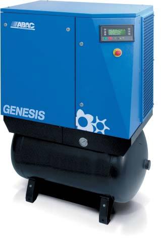 El nuevo GENESIS comprende, en una única y económica unidad, todo lo que sirve en términos de aire comprimido limpio, seco y de alta calidad.