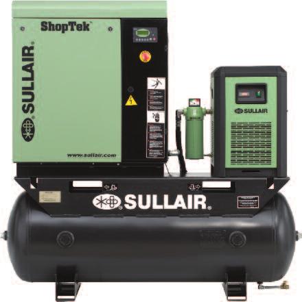 Los sistemas de aire de Sullair incluyen: auditorias del aire de la planta, productos de alta eficiencia, controles del sistema de aire comprimido, equipos para la supervisión y gestión de sistemas,