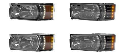 3 (7) Se han introducido igualmente una exclusivas luces traseras LED de nuevo diseño, que imitan las líneas de Scania en la parte delantera y proporcionan un ahorro adicional de combustible de 30