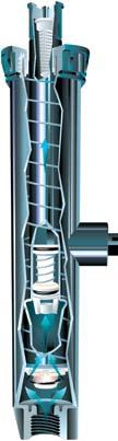 Además, el diseño de la junta multifunción activada por presión, asegura una junta eficaz sin exceso de pérdida de agua, lo que permite que se instalen más aspersores en la misma válvula n El fuerte