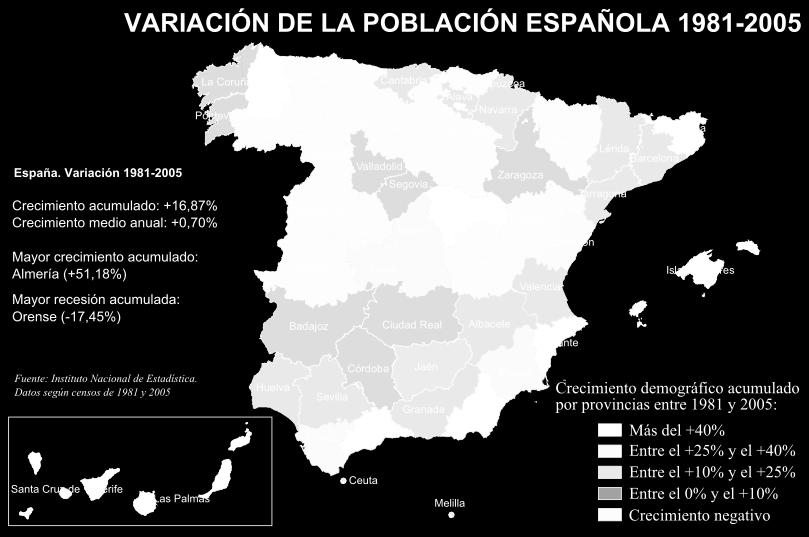 CARACTERÍSTICAS DE ESPAÑA: Mapas de