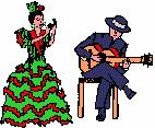 Bailes tipicos Los bailes mas comunes son : El flamenco, el merengue, el tango, la salsa..(entre otros..) pero el mas famoso es el flamenco. y que es el flamenco?