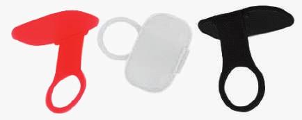 porta celular armable en color rojo Medidas: