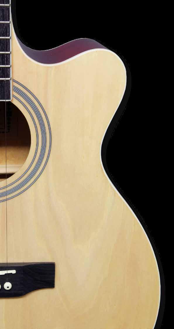 Marktinez presenta una serie de guitarras acústicas y electroacústicas, fabricadas con maderas