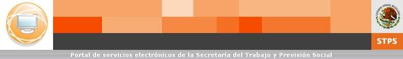 Portal de Servicios Electrónicos de la Secretaría del Trabajo y Previsión Social