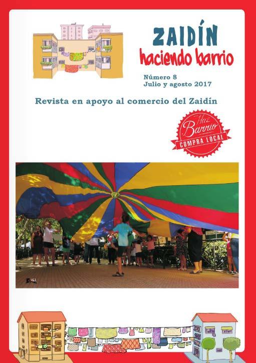 Revista Zaidín Haciendo Barrio con la que queremos potenciar y visibilizar el comercio local, ya que es