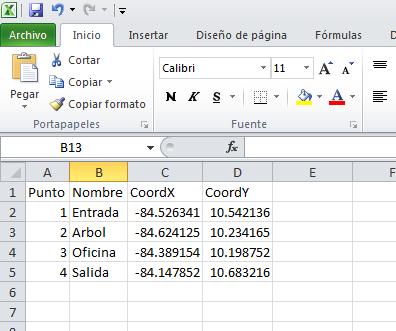 Tablas basadas en archivos Un archivo Una tabla de datos B.