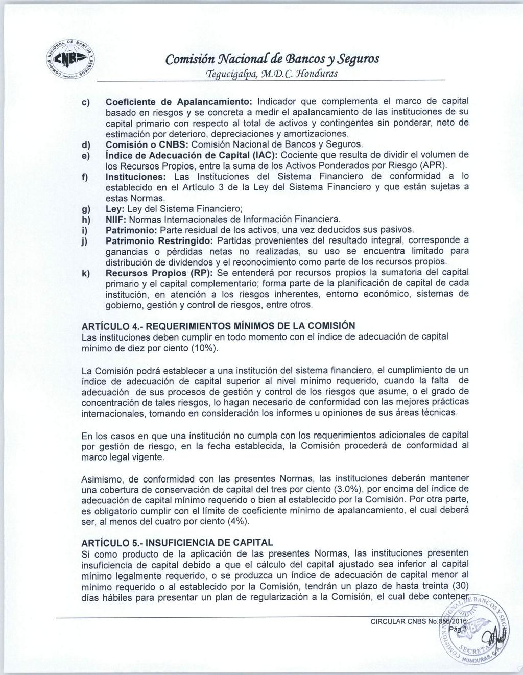 Comisión NacionaCde (Bancosy Seguros Tegucigaípa, ÍM.<D.