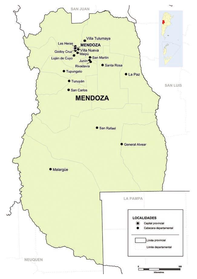 Cartografía cultural Mendoza.