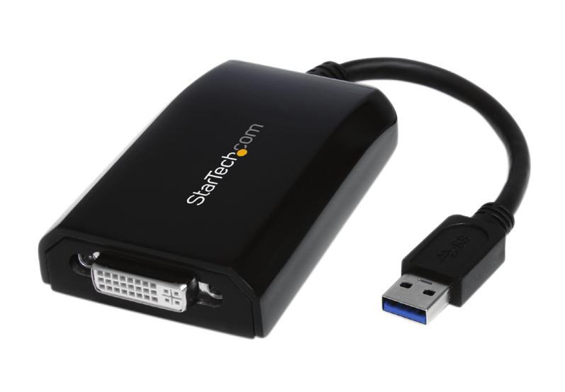 Adaptador de vídeo externo USB 3.0 a DVI USB32DVIPRO ADVERTENCIA! Por favor, asegúrese de haber instalado los últimos controladores publicados en StarTech.