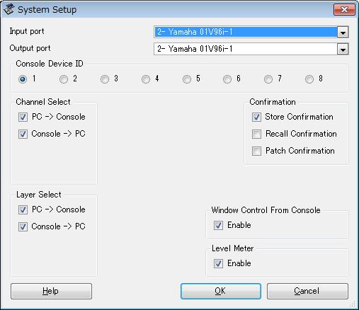 Descripción general 01V96i Editor 01V96i Editor le permite controlar forma remota la consola mezclas Yamaha 01V96i y guardar los ajustes los parámetros en un ornador.