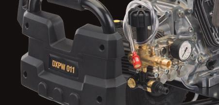 DXPW011E RK Motor Gasolina 900L/H 250BAR 60 C 11,7HP Carro de dos ruedas con
