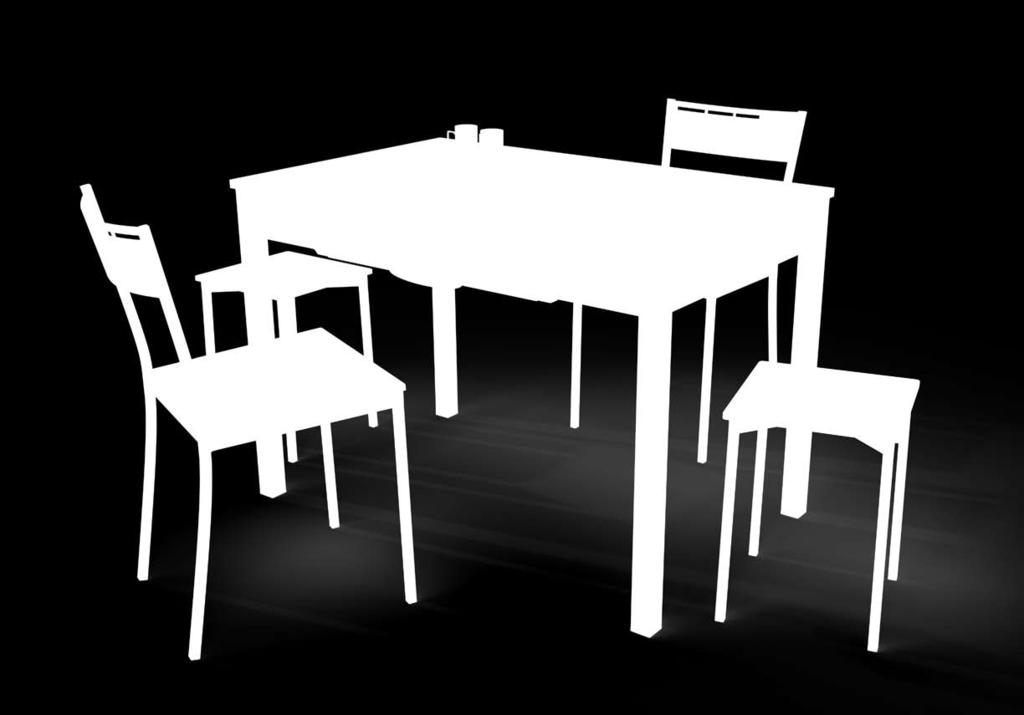 Compass Asiento lacado verde Tavolina table White laminate worktop /