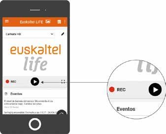 Cuentas con una cámara Euskaltel life? Con dos? Ya puedes ver en directo lo que sucede en tu hogar u oficina, estés donde estés.