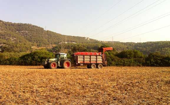 Vies de gestió Valorització agronòmica L aplicació en profit de l agricultura representa la principal destinació dels biosòlids a Catalunya.