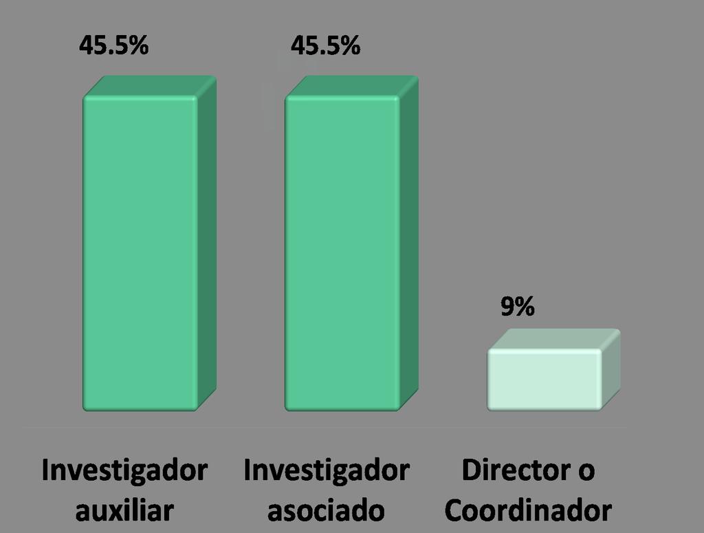 INVESTIGACIÓN El 26.2% señaló que sí ha participado en proyectos de investigación.