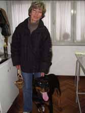 Rottweiler, macho 6 años. Procedencia: Villa General Belgrano.