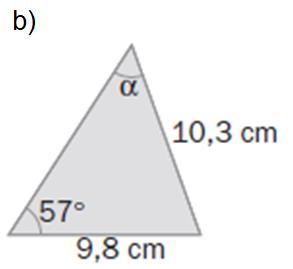 siguientes triángulos: Módulo