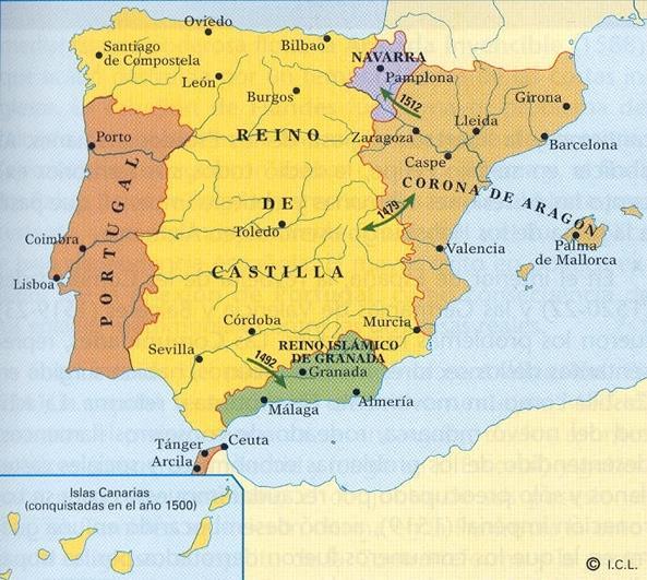 España. Consiguieron la unificación territorial, pero no la política.