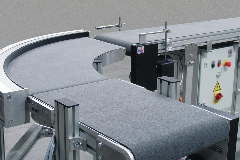 Transportadores de Aluminio Sistemas de Transportadores de Pallets Con más de 20 sistemas personalizables de transportación