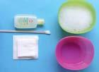 Asegúrese de enjuagar con agua fresca los residuos de jabón, para evitar que la piel de su niño se reseque.