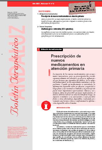 Antecedentes Cada año se autorizan en España 10-20 nuevos medicamentos y/o nuevas indicaciones de antiguos principios activos de uso preferente en atención primaria Impacto potencial muy