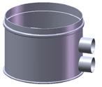 Artículo Ø superior (mm) Ø tubo (mm) PVP ( ) SE75R 250 75 315,00 Sistema de conexión para sinfín flexible flexible Para tubo de diámetro