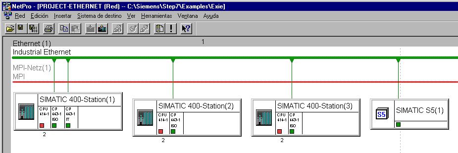 Comunicación vía CPs Ethernet en estaciones S7 1.