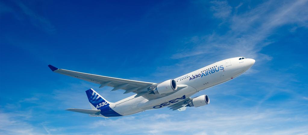 A330 La gama más moderna, eficiente y completa de aviones de cabina ancha disponible A330 El avión de tamaño medio más popular del mundo +1.