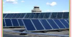 del Aeropuerto de Bilbao Aerogeneradores del Aeropuerto de La Palma Aerogenerador del ACC Canarias Placas solares del Aeropuerto de Palma de Mallorca