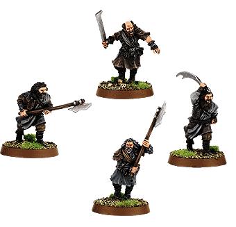 Hombres salvajes de Dunland (6 puntos) Hombres salvajes de Dunland 10 2 2 4 3 1 3 1 7 Haradrim- arma de mano.