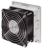 Estos ventiladores son ideales para la evacuación de grandes cargas de calor de los armarios eléctricos de una forma económica y sencilla.