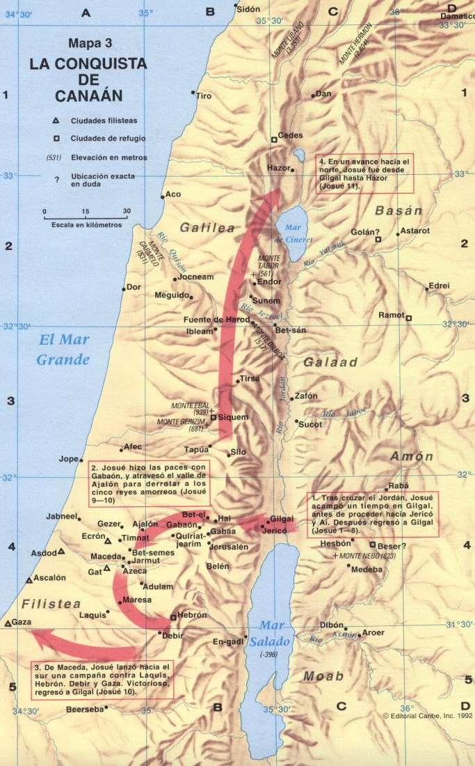 Contexto La posición geográfica de Jericó era estratégica para guardar a Canaán de la invasión de pueblos extranjeros.
