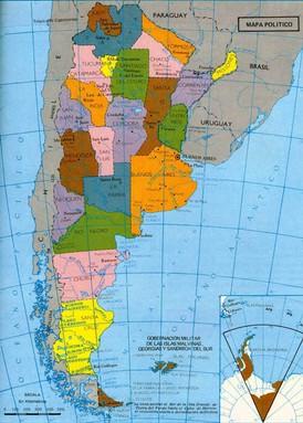 La Tecnicatura Superior en SIG Cobertura Nacional con presencia en todas las 23 provincias argentinas y