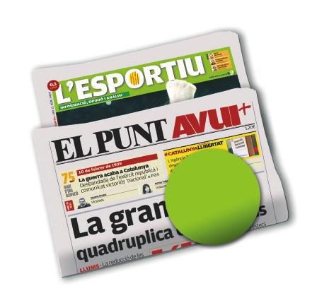 Tota la informació esportiva de Catalunya i del món La mirada catalana de l esport L Esportiu és l únic diari d esports en català.