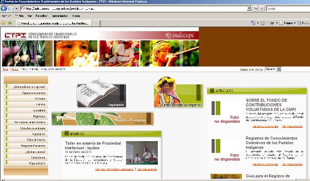 1. 2004: Portal Web de Conocimientos