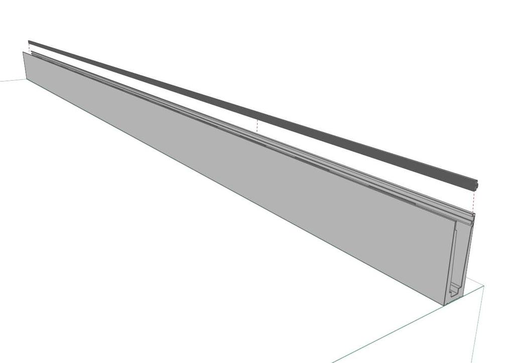 Instalación Superior - Montaje paso a paso Figura 11 Introducir la goma exterior en la posición indicada, para que