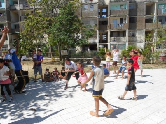 Parque Infantil La Edad de Oro y el proyecto vivan los barrios En enero de 2013 se