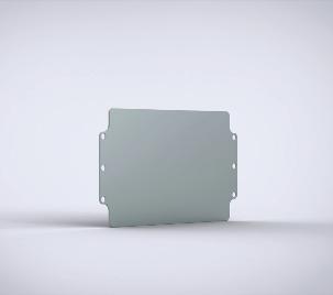 Gama de poliéster Accesorios Placa de montaje MGRP, GMP Placa de montaje para cajas MGRP Acero galvanizado de 1,5 mm/2,5 mm para GMP1656E. 1 pieza.