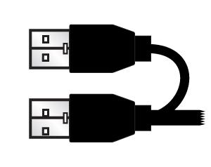 CABLE USB Y En caso de que el bus USB de su ordenador no proporcione la alimentación necesaria para ejecutar su disco duro LaCie portátil, puede conectar un cable USB Y a la unidad y a los puertos