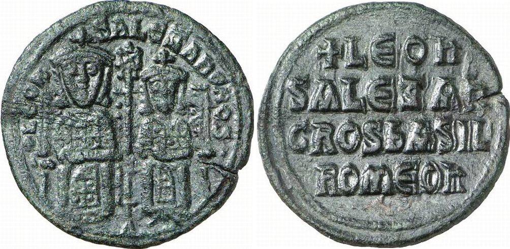 en el trono como León VI el Sabio (886-911), en teoría compartiendo el poder con su hermano Alejandro, aunque en la práctica éste vivía retirado en Palacio.