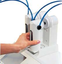 Buretas intercambiables El exclusivo sistema Clip-Lock TM permite cambiar de bureta, tubing y valorante en segundos.
