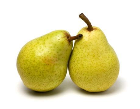 una pera